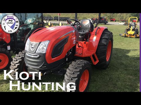 #80 Kioti Hunting. Scouting Kioti tractors at a local dealer. outdoor channel