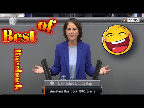 🤣 Best of Baerbock – The funniest Baerbock slip-ups! 😂🎤