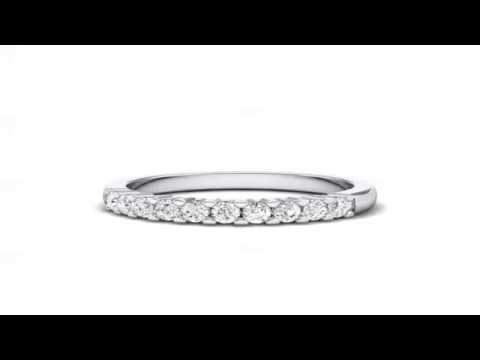 Thin Shared Prong Diamond Ring (0.25 CTW)