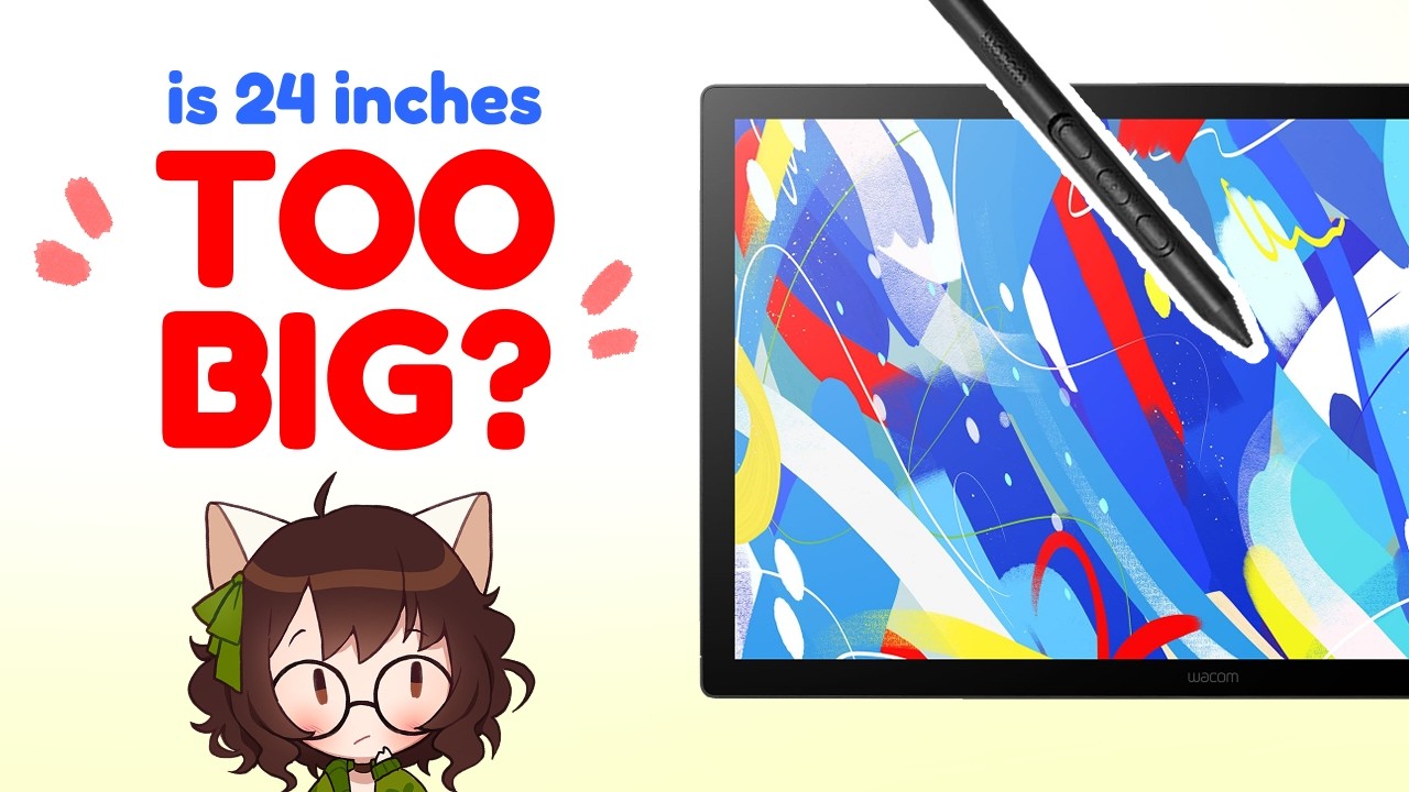 The Wacom Cintiq 24 Touch Feels Like a Real Drawing Desk