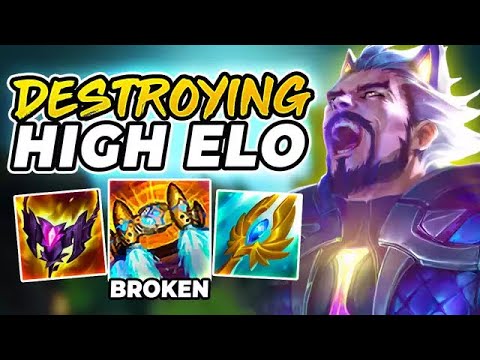 MY ENTIRE TEAM FLAMED ME BUT I STILL ENDED UP CARRYING THEM ANYWAYS...(RANK 1 SYLAS)