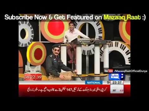Mian Afzal of Nirgoli Best Comedy In mazaaq Raat25