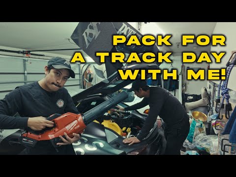 Pack the BOSS A90 Supra for a track day with me!