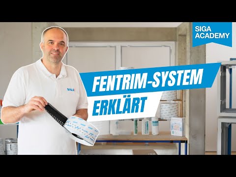 Window Sealing with FENTRIM Tapes (1/6)