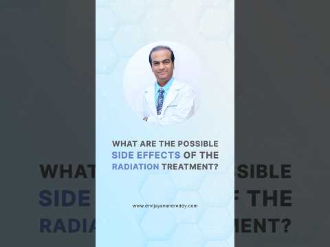 What are the possible side effects of the radiation treatment? #cancerdoubts #radiationsideaffects