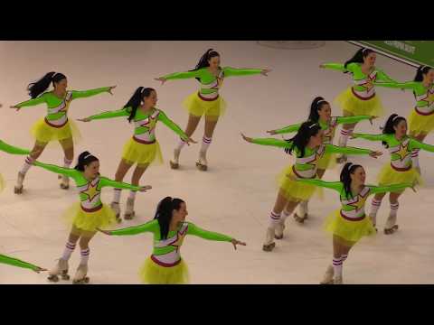 Sincro Roller "Dancing girls" European Championship show and precision 2019 Italy.