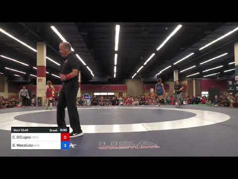57 Kg Rr Rnd 2 - Claire DiCugno, Colorado Mesa Wrestling Club Vs Sofia Macaluso, New York 5eb7
