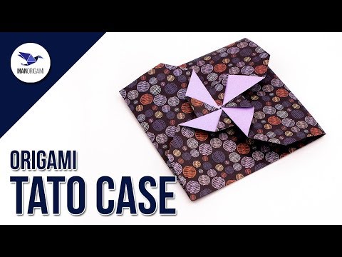 How to make a paper tato case - Origami Tutorial