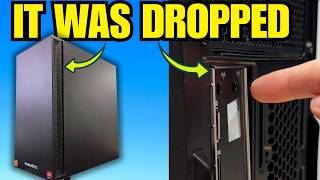 Worst Case Scenario For a Repair Shop (His Micro Center PC Was Dropped)