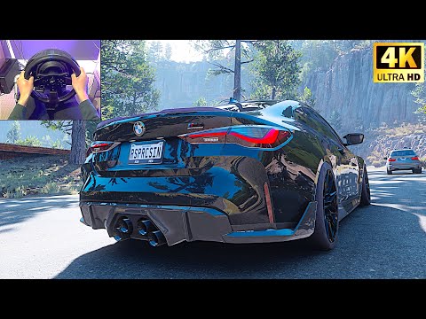 850HP BMW M4 G82 Competition | Forza Horizon 5 | Thrustmaster T300RS Gameplay
