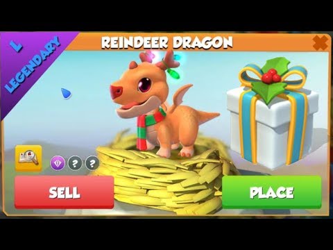 Legendary REINDEER DRAGON Hatching + BLIZZARD BELLS Event... Begins? - DML #690
