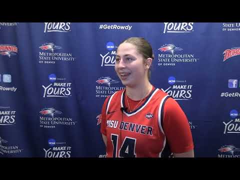 Women's Basketball Post-Game vs Regis