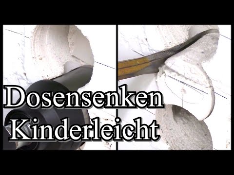 Socket countersinking (you can do it yourself) - Electrical installation shell part 1