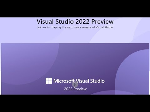 Visual Studio 2022 Preview-2 Installation