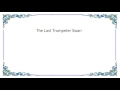 Deerhoof - The Last Trumpeter Swan Lyrics