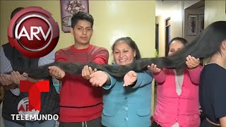 Rapunzel PERUANA quiere entrar al Guinness Record | Al Rojo Vivo