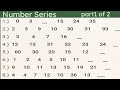 Number Series for Civil Service Exam and College Entrance Test | Number Sequence Part1 of 2