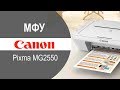 МФУ Canon Pixma MG2550 - видео обзор