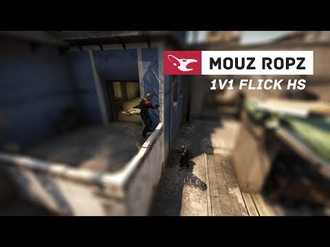 mouz ropz 1v1 flick HS vs mibr tarik