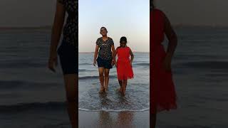 preview picture of video 'My girls on #Nagoa beach in #Diu'