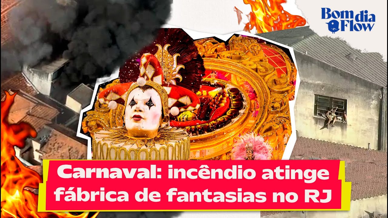 INCÊNDIO ATINGE FÁBRICA NO RJ, CESSAR-FOGO EM GAZA EM RISCO, LEI ANTI-ORUAM - BOM DIA FLOW #101 #BF