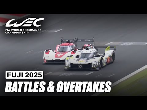 The Best Battles & Overtakes | 6 Hours of Fuji 2025 | FIA WEC