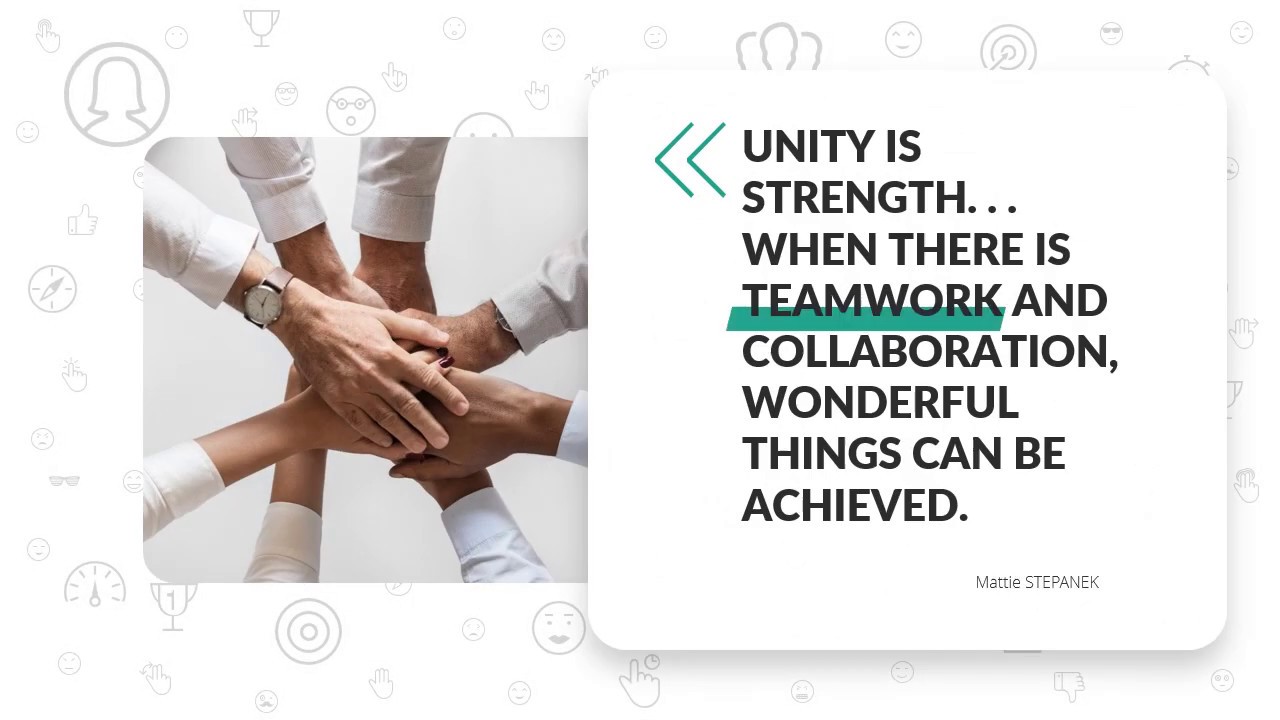 Project Teamwork PowerPoint Presentation Template