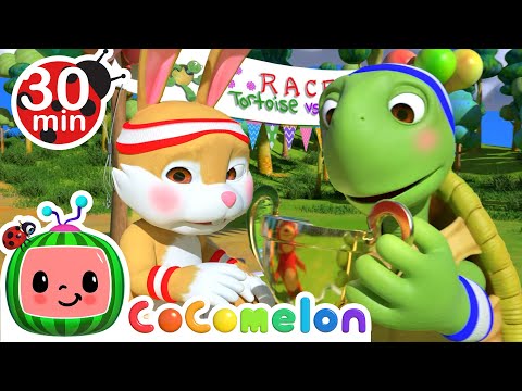 The Tortoise and the Hare | CoComelon Animal Time | Animals for Kids