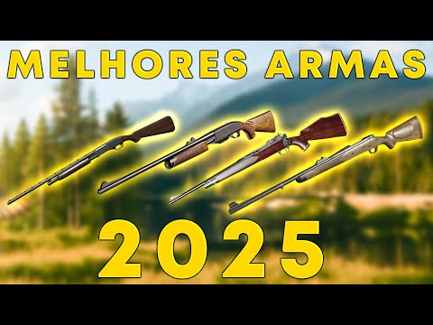 AS MELHORES ARMAS DO THE HUNTER CALL OF THE WILD EM 2025