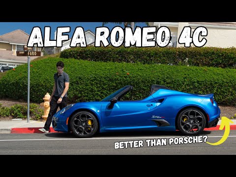 Warum der Alfa Romeo 4C besser ist als ein Porsche Cayman | TESTBERICHT