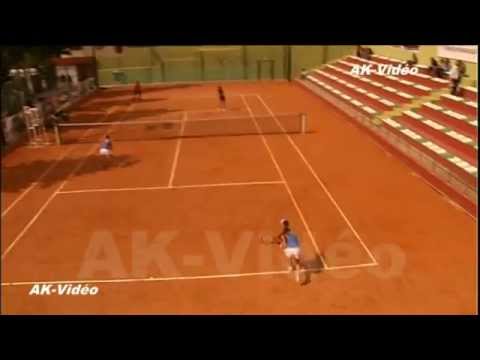 WTA Dames ALGER 2012  tennis club de Hydra AC  Y. Neuwirth / P. Konig VS A. Romanova / A. Wessel