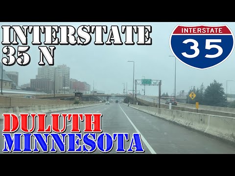 I-35 North - FINAL MILES - Duluth - Minnesota - 4K Highway Drive