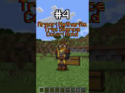 Top 5 Minecraft Armor Trim Combos: Part 2