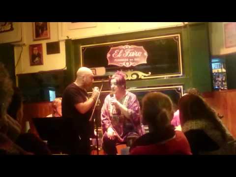 Lidia Borda y Cucuza Castiello en El Faro Bar "Palabras sin Importancia"