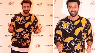 Ranbir Kapoor Looks Dashing In Donald Duck Sweatshirt At H&M VIP Party!