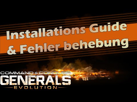 C&C Generals Evolution Mod German | Installation Guide and Troubleshooting | Red Alert 3 Mod