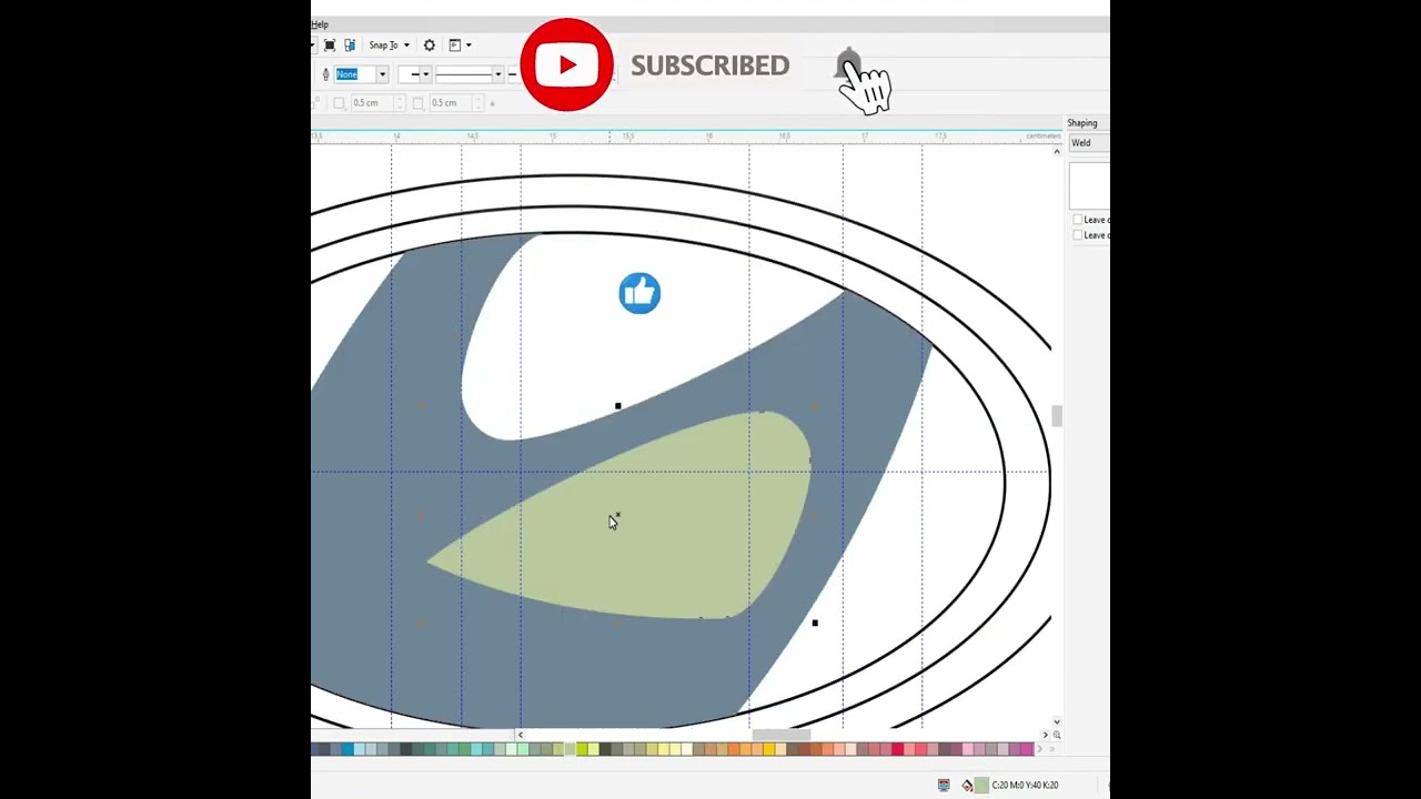 How to Draw the HYUNDAI Logo (Famous Car Logos) #shorts #hyundai #car #ytshorts #coreldraw