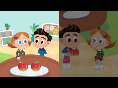 Little Hands 1 Unit 6 Story - How many apples?