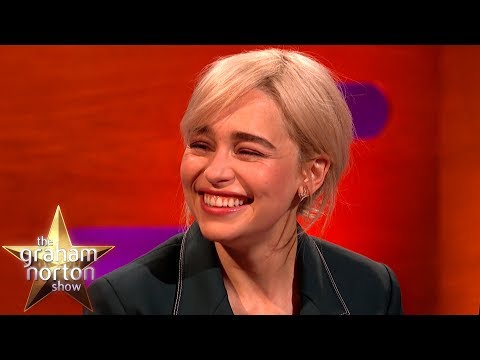 Brad Pitt Bid $120k For A Night With Emilia Clarke!  | The Graham Norton Show Video