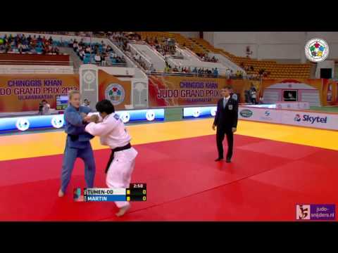 Judo 2013 Grand Prix Ulaanbaatar: Tumen Od (MGL) - Martin (USA) [-63kg] bronze