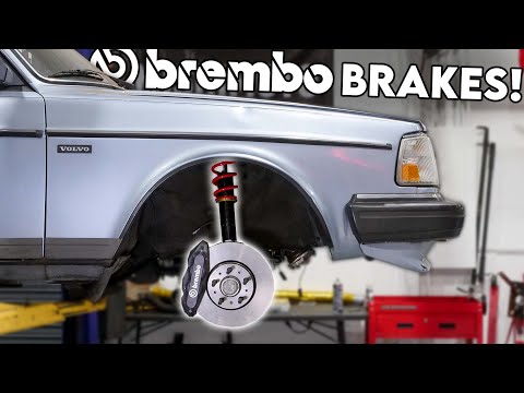 Sleeper Volvo Gets A MASSIVE Suspension & Brake Upgrade. BUT It's Still Stealthy...