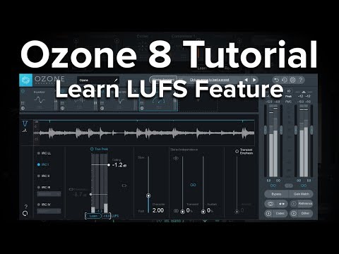 Ozone 8 Tutorial - Learn LUFS Target (Mastering for Spotify, Youtube, Tidal)