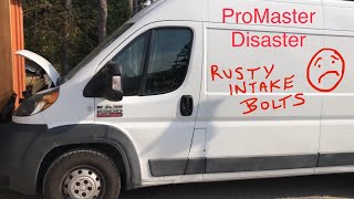 Pro Master Rusty Intake Bolts Removed