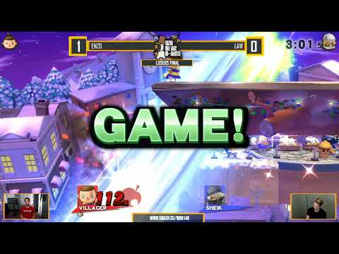 Ultra WBB #148 | Enzo vs Law - Losers Final - Super Smash Bros. for Wii U