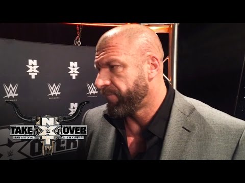 Triple H responds to Seth Rollins' TakeOver invasion: Exclusive, Jan. 28, 2017