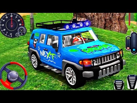 Mud Jeep Offroad Driving Simulator - 4x4 SUV Prado Derby Luxury Rocks - Android GamePlay