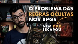 Unwritten rules can hinder RPGs.