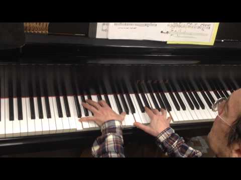 My Ship - solo piano demonstration - Richard Shulman