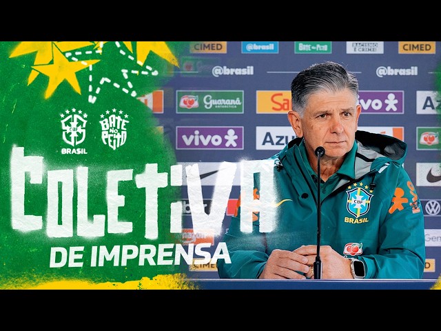 GUILHERME DALLA DÉA NA COLETIVA DA SELEÇÃO BRASILEIRA SUB-15