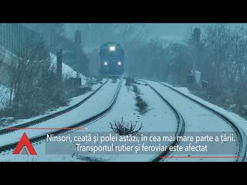 Stiri Mediafax 24 Ianuarie - Poleiul îngreunează circulația